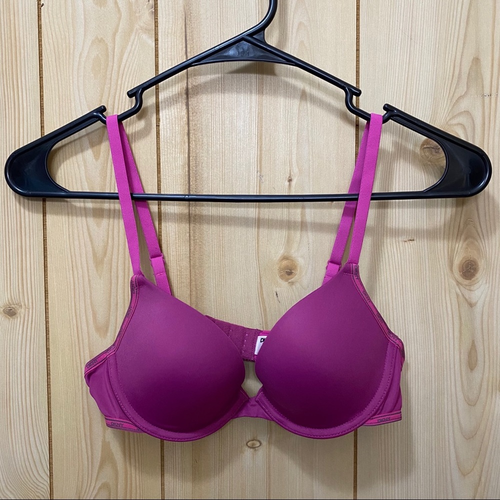 Pink DKNY Push-Up Bra